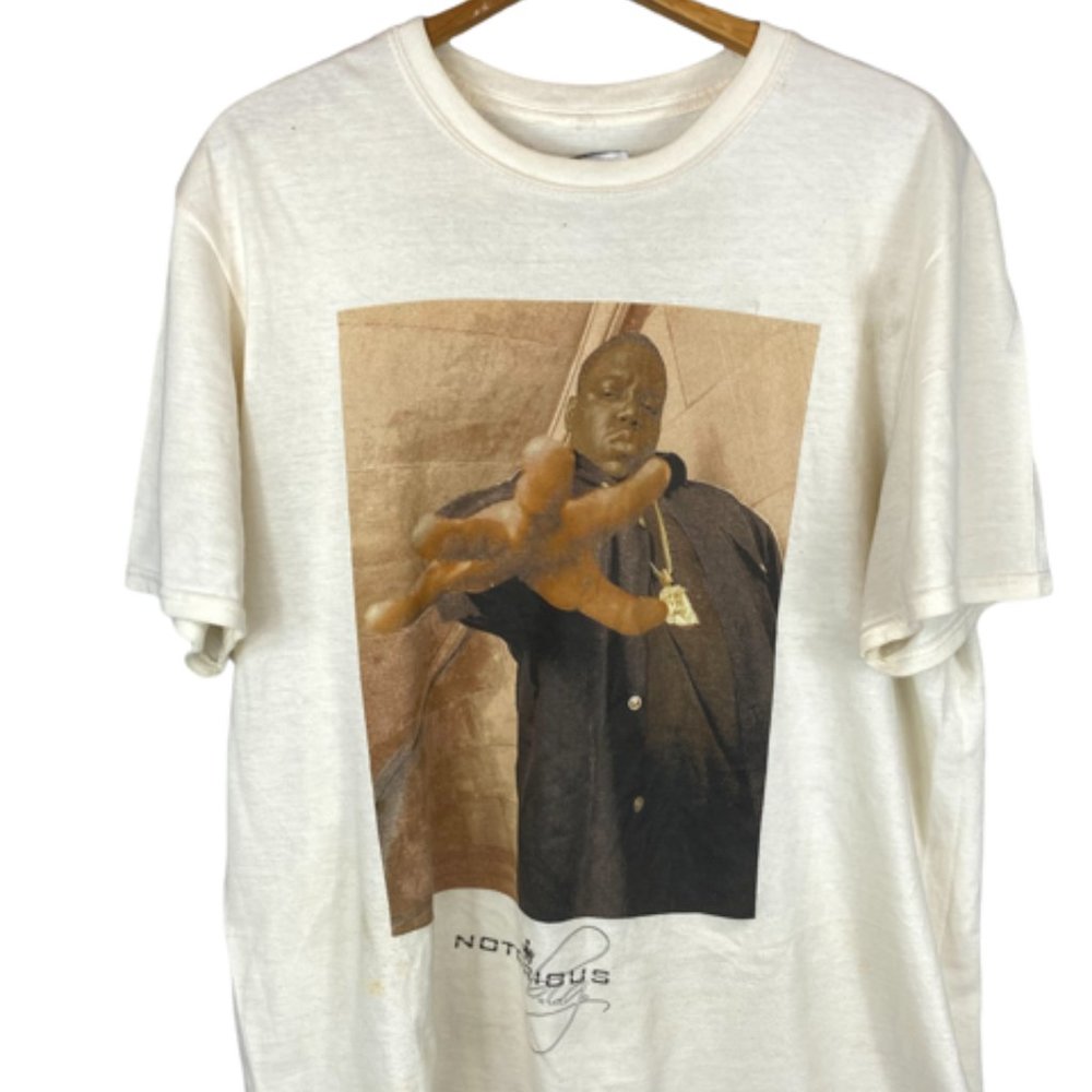 MEN'S NOTORIUS BIG GRAPHIC TEE CREAM L MAKE OFFERS
